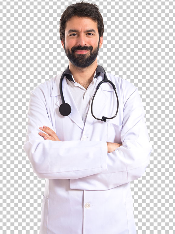 عکس دکتر مرد ایرانی PNG