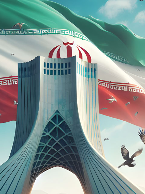 طرح بنر دهه فجر سالروز پیروزی