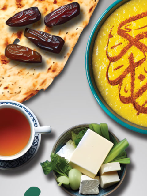 بنر اطعام نیازمندان در ماه رمضان