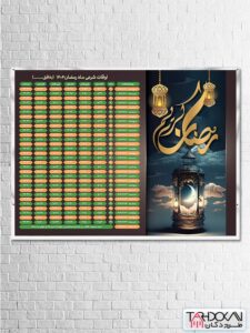 طرح بنر اوقات شرعی رمضان 1404 PSD لایه باز طرح بنر اوقات شرعی رمضان 1404 PSD لایه باز