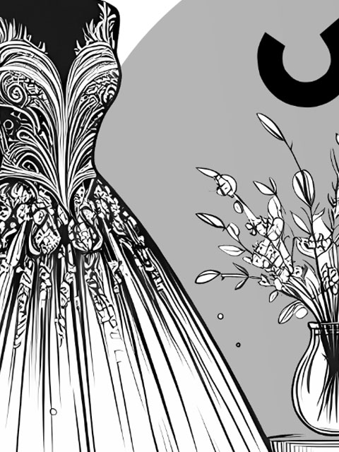تراکت ریسو مزون عروس طرح PSD لایه باز